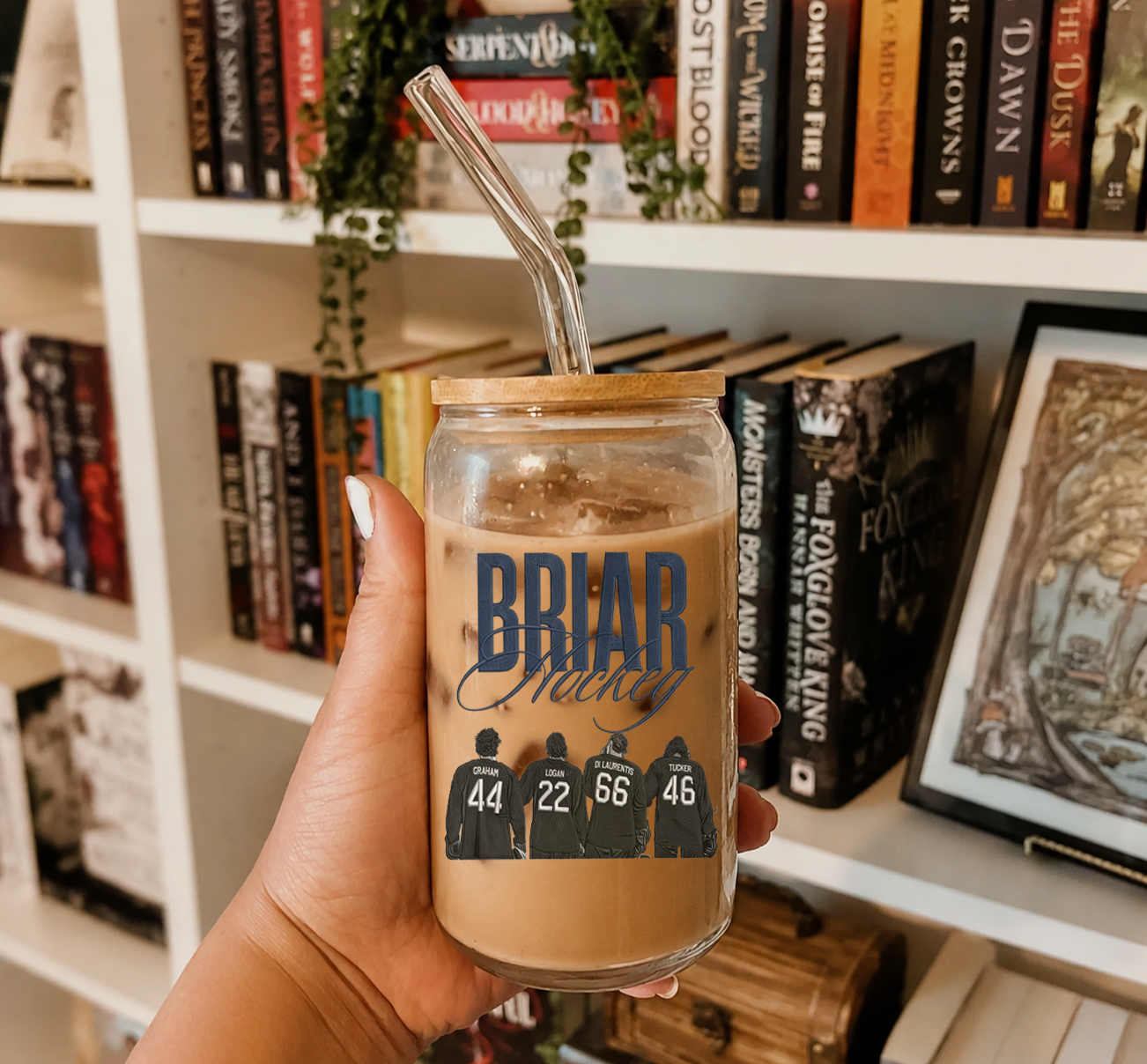 BRIAR HOCKEY GLASS CUP