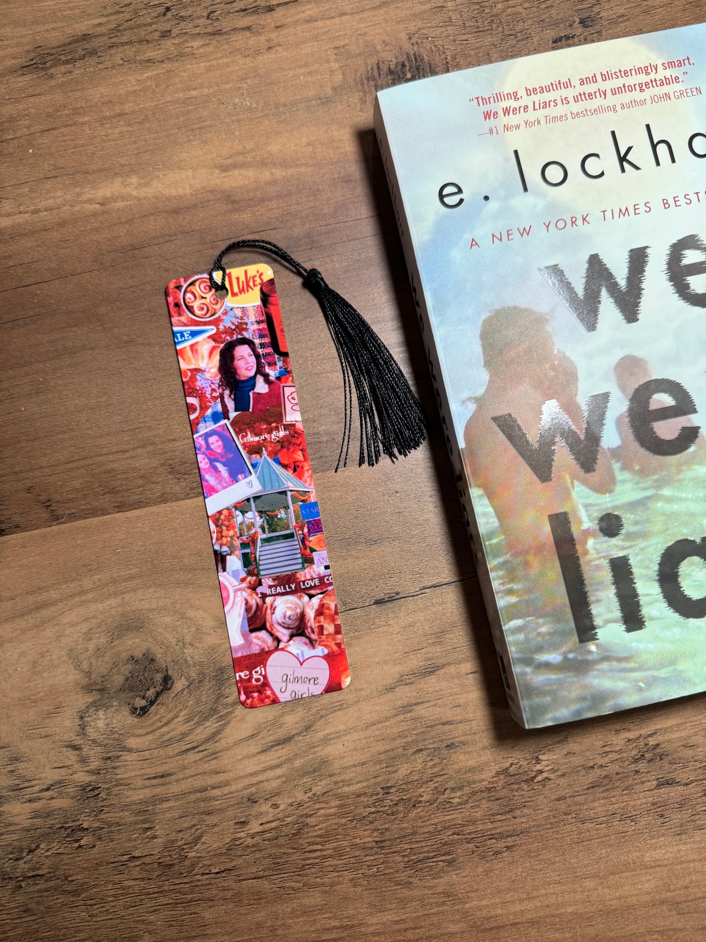 GILMORE FALL COLLAGE BOOKMARK