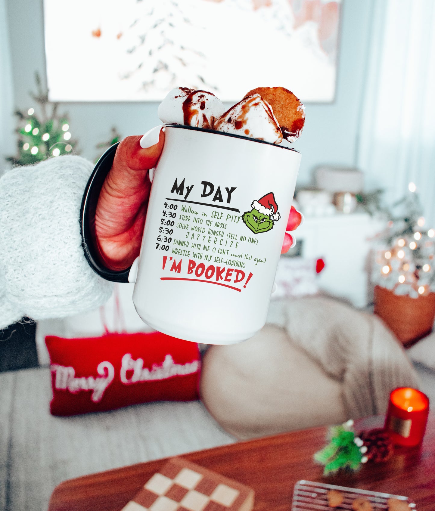 GRINCH MY DAY MUG