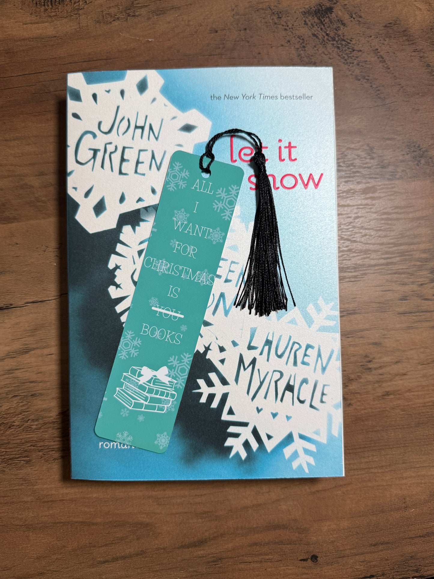 ALL I WANT FOR XMAS BOOKMARK
