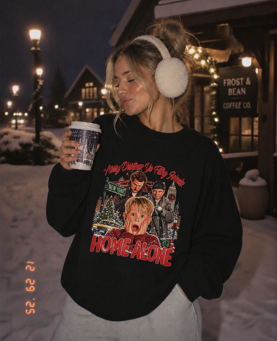 HOME ALONE MERRY XMAS GRAPHIC