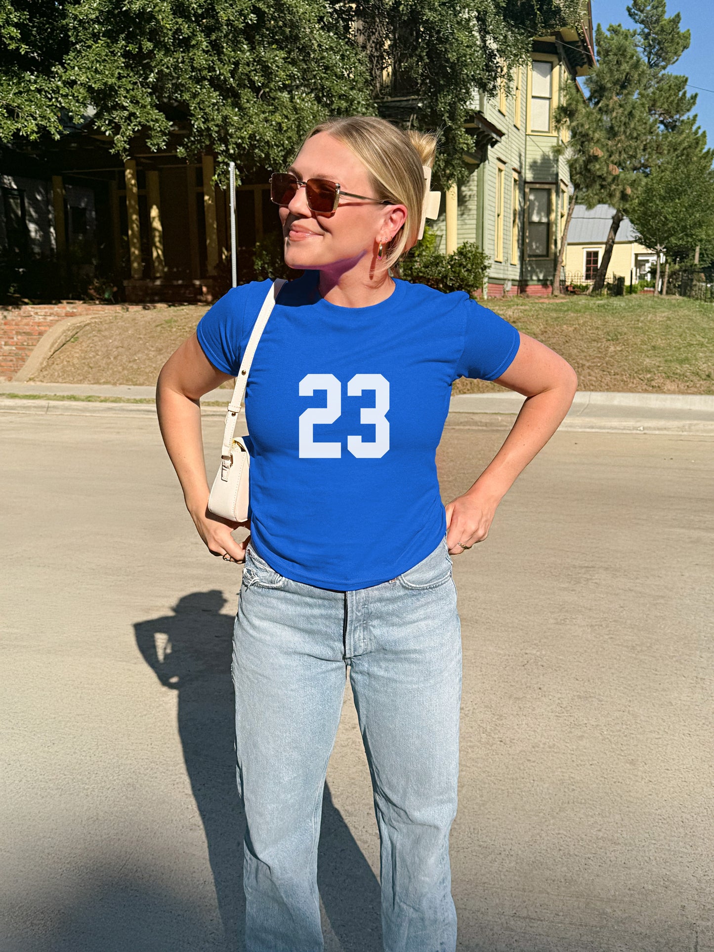 RAVENS 23 BABY TEE