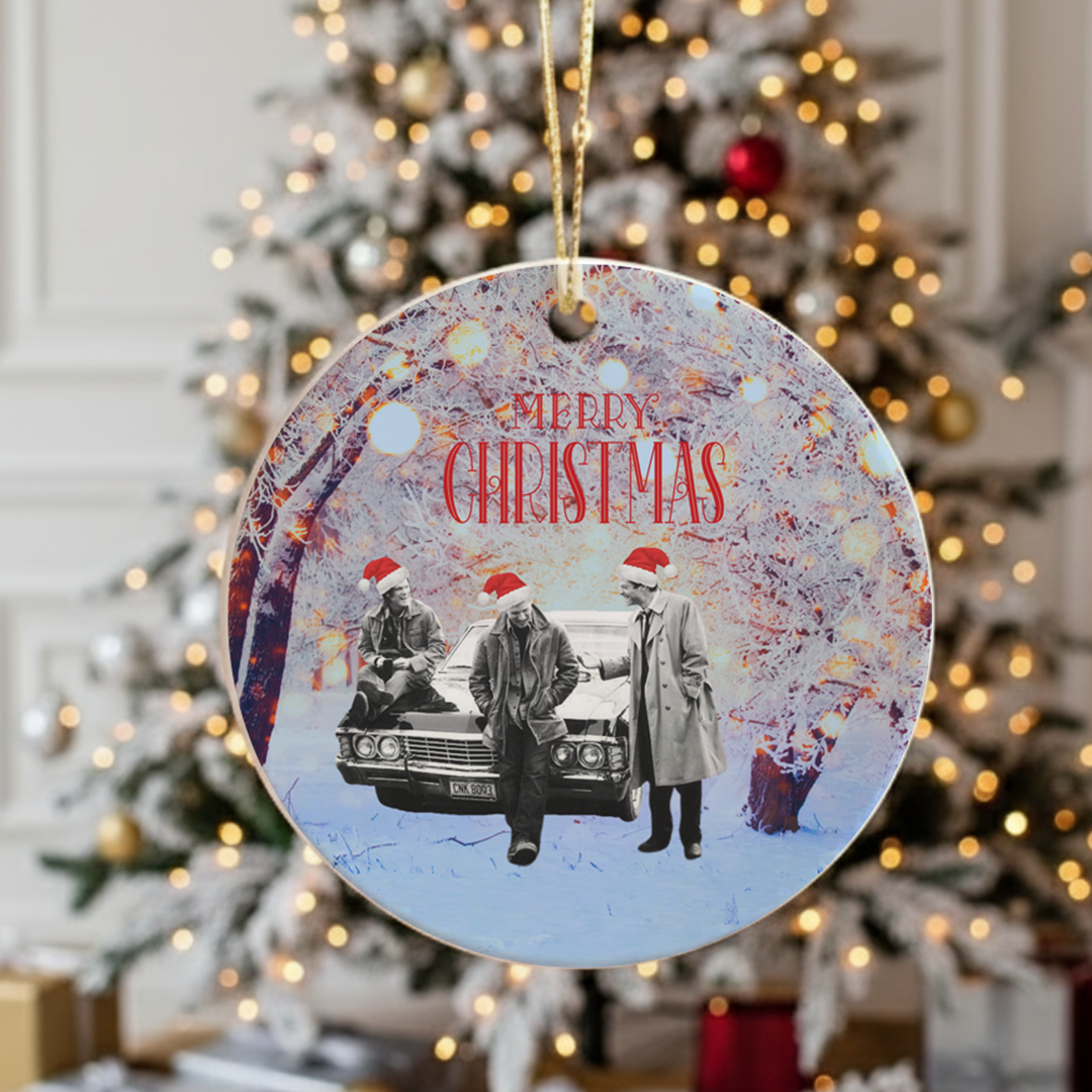 SAM, DEAN & CASTIEL ORNAMENT