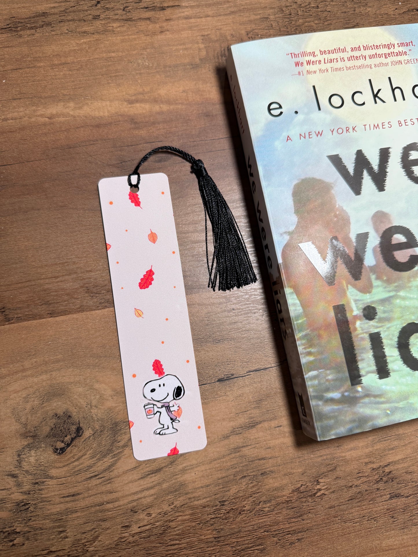 SNPY FALL LEAVES BOOKMARK