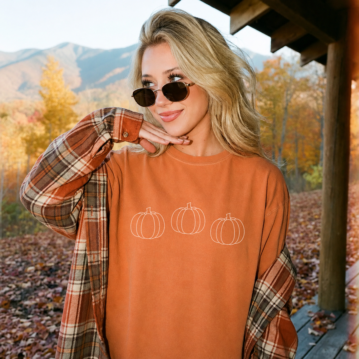 THREE PUMPKINS