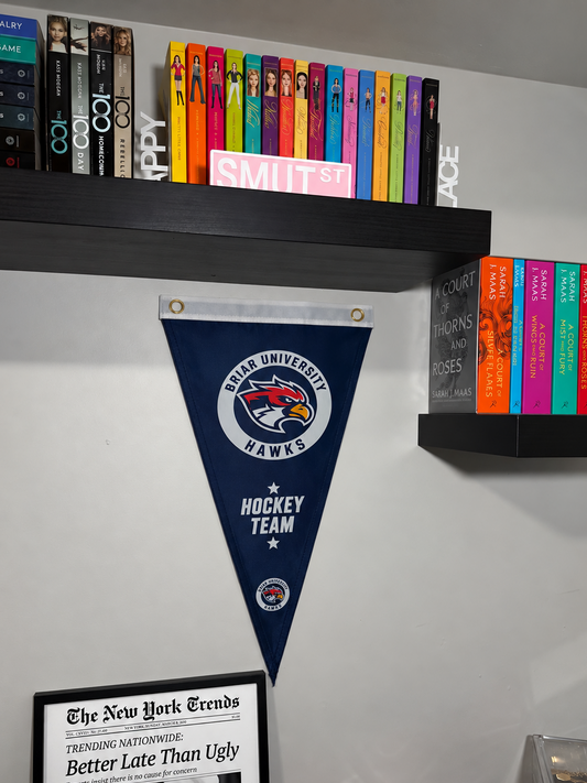 OC BRIAR HOCKEY PENNANT FLAG