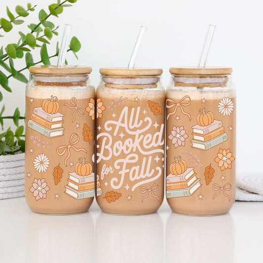 ALL BOOKED FOR FALL GLASS CUP