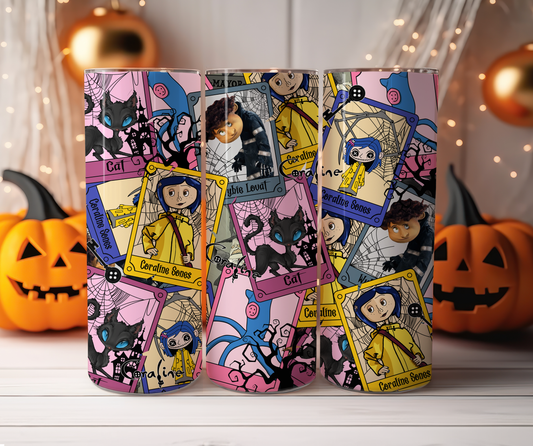 CORA LINE COLLAGE TUMBLER