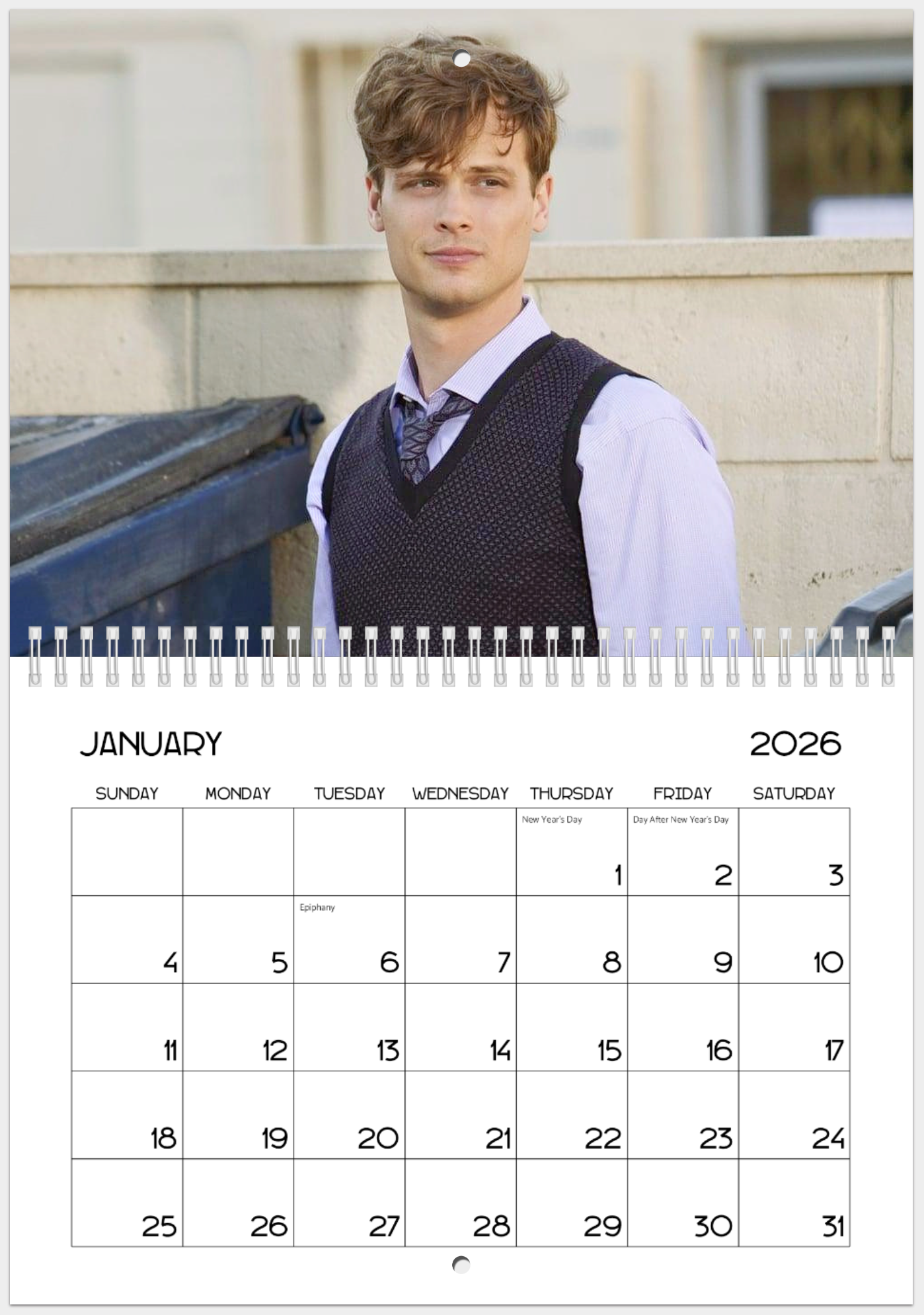 [PRE-ORDER] CRIMINAL MINDS 2026 CALENDAR