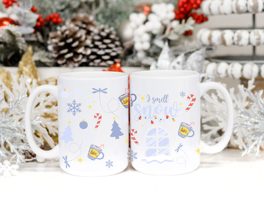 GILMORE WINTER COLLAGE MUG