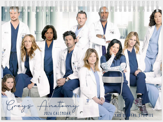 [PRE-ORDER] GREYS 2026 CALENDAR