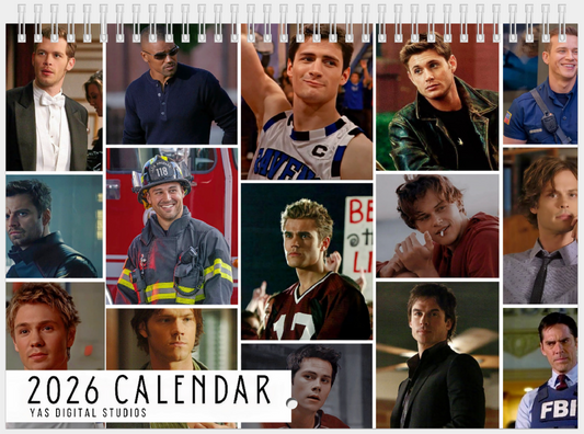 [PRE-ORDER] MEN OF THE YEAR 2026 CALENDAR