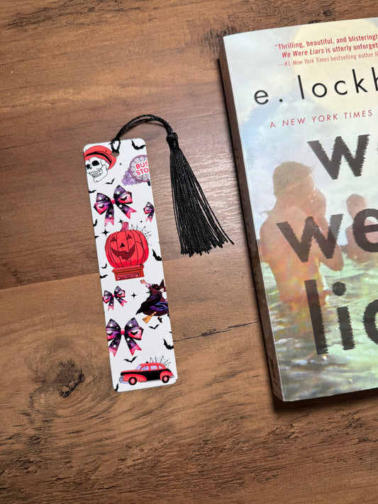 HALLOWEEN TOWN COLLAGE BOOKMARK