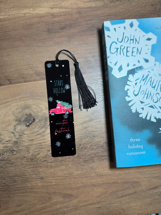 STARS HOLLOW WINTER FESTIVAL BOOKMARK