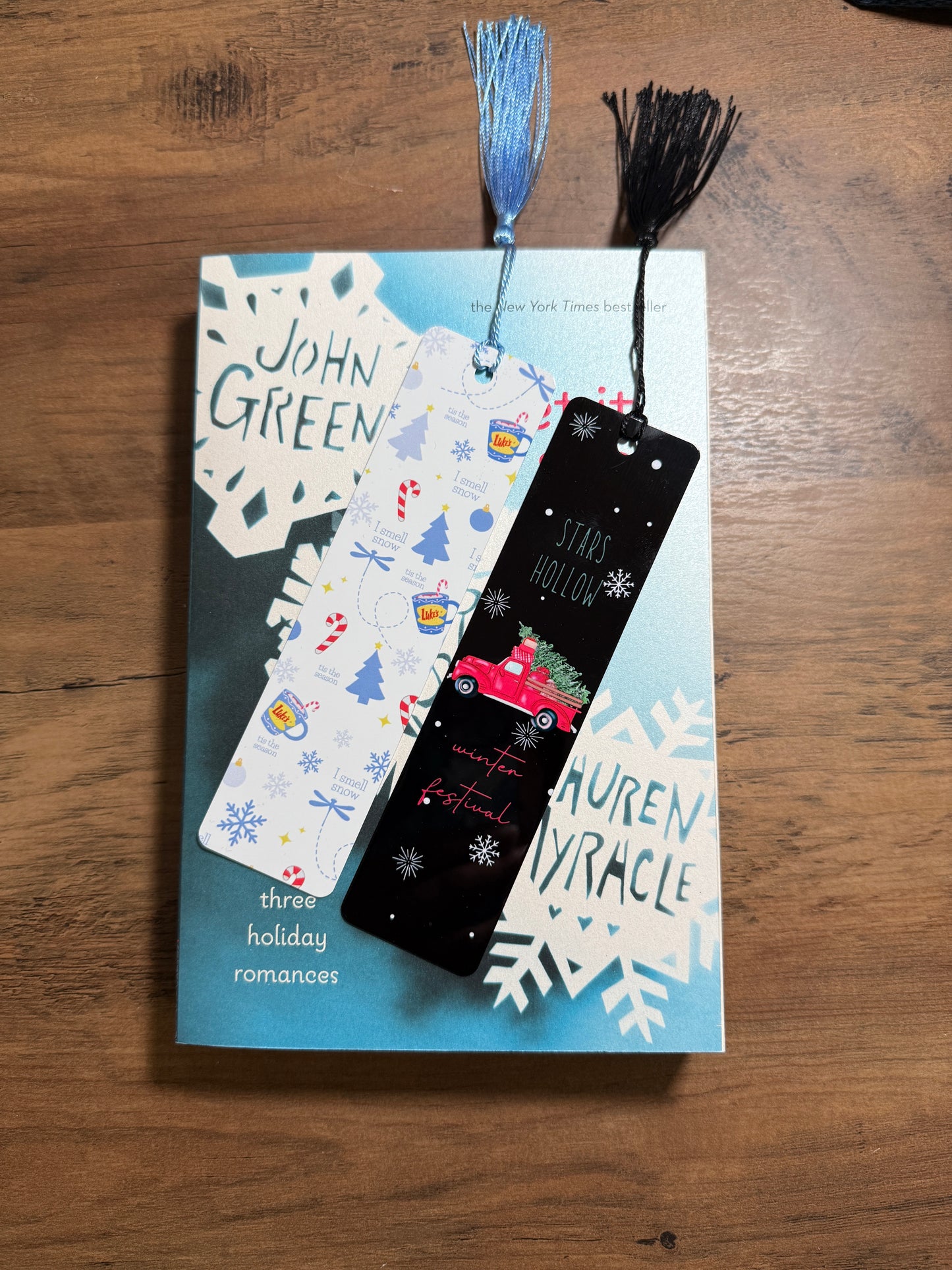 GILMORE WINTER COLLAGE BOOKMARK