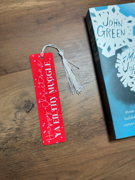 HP HAPPY XMAS BOOKMARK