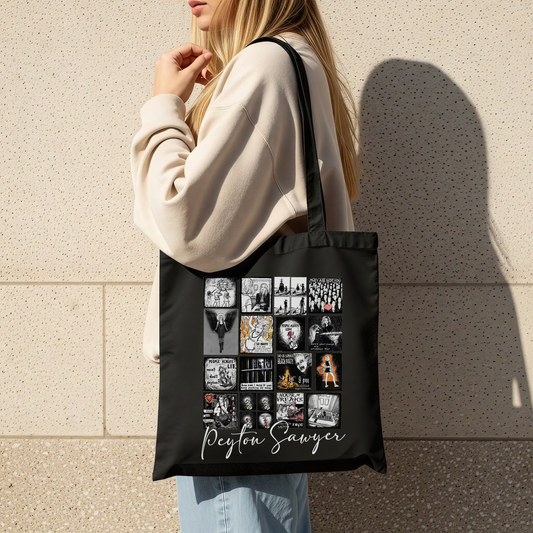 PEYTON ARTWORK TOTE BAG