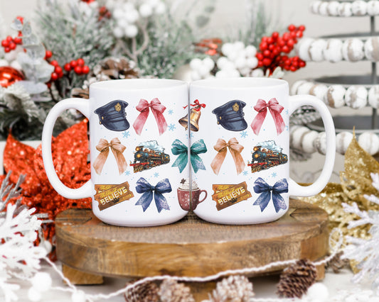 POLAR EXPRESS COLLAGE MUG