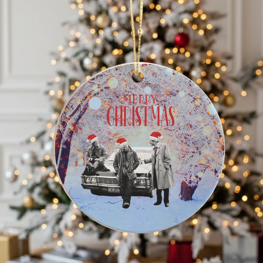 SAM, DEAN & CASTIEL ORNAMENT