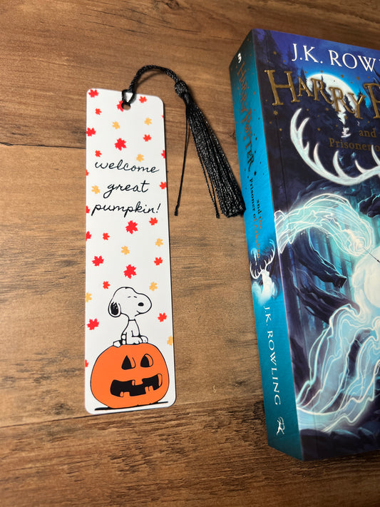 SNPY GREAT PUMPKIN BOOKMARK