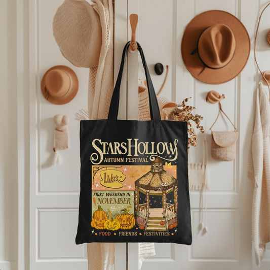 GILMORE AUTUMN GRAPHIC TOTE BAG