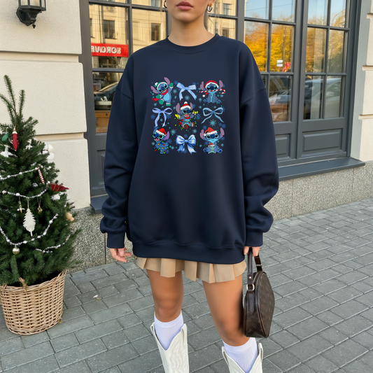 STITCH BOW CHRISTMAS