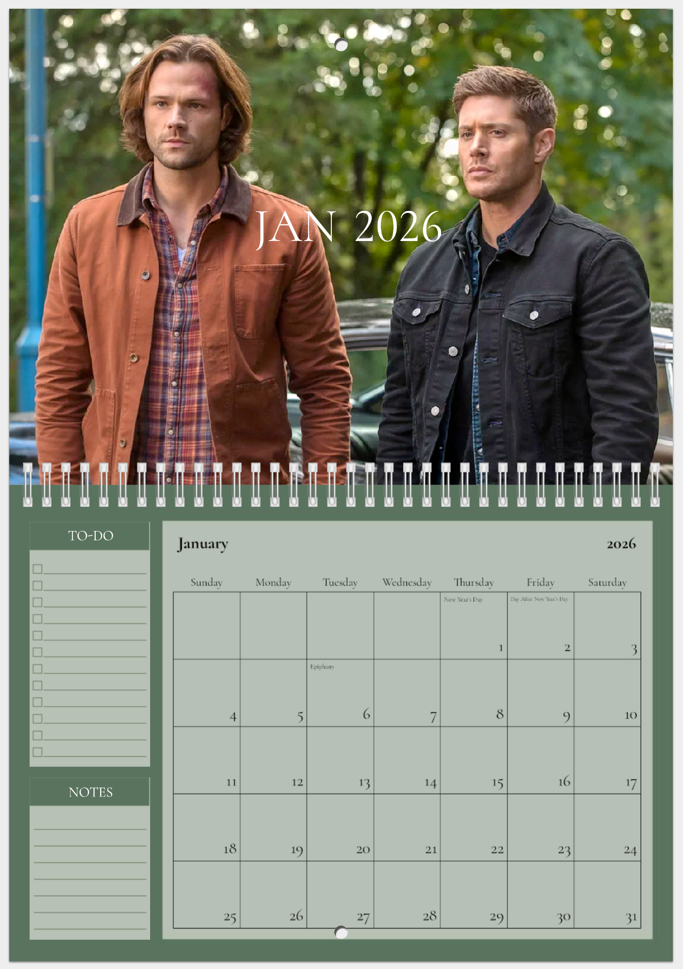 [PRE-ORDER] SUPER NATURAL 2026 CALENDAR