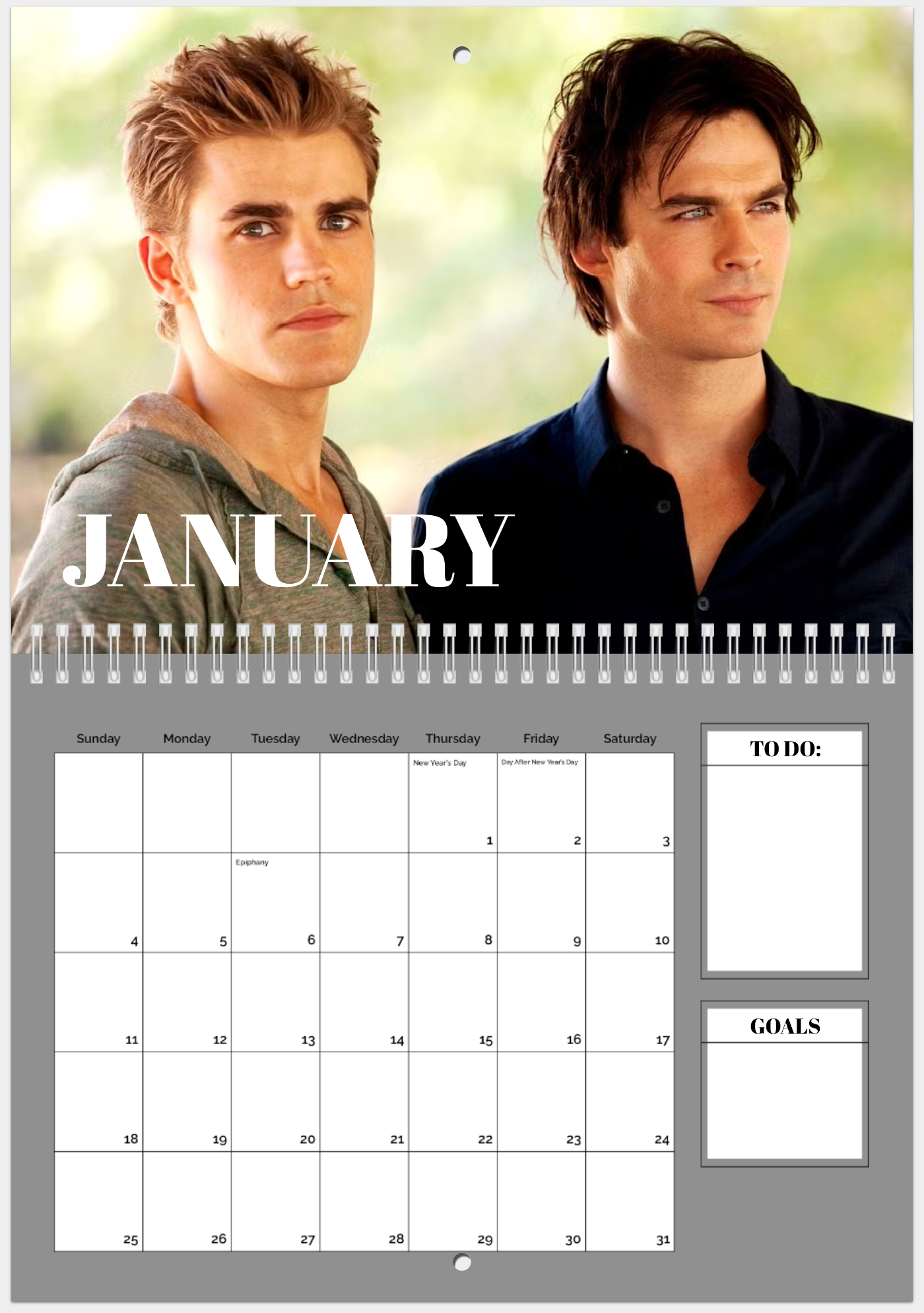[PRE-ORDER] VAMPIRES 2026 CALENDAR